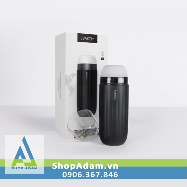 Âm đạo giả bú mút tự động Svakom Sam Neo